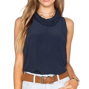 Free People Cowl Neck Top SZ Small